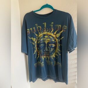 Urban outfitters blue sublime oversized t shirt